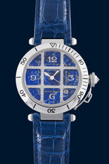 Cartier Pasha Grille Lapis-Lazuli
