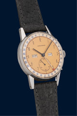 Movado Calendrier 1940s en acier