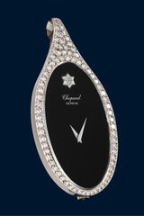 Chopard Necklace watch "Diamonds and Onyx"