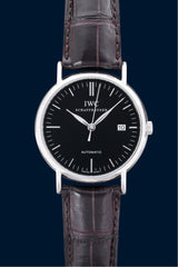 IWC Portofino "Black Dial" in Steel