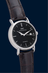 IWC Portofino "Black Dial" in Steel