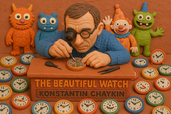 Monsters on the Wrist : Konstantin Chaykin's Whimsical Timepieces