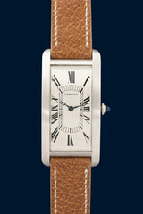 Cartier Tank cintrée Platinum from 1920s