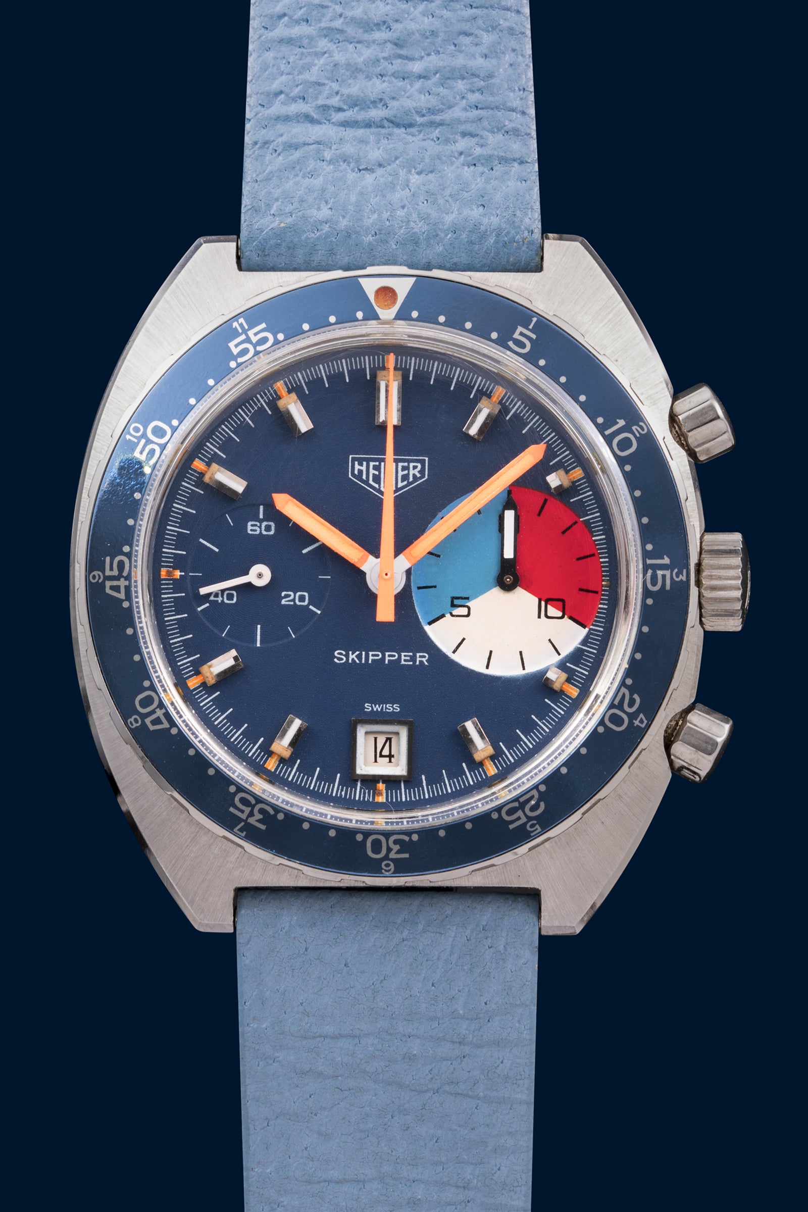Heuer Skipper Ref. 73463 from 1970s – The Beautiful Watch