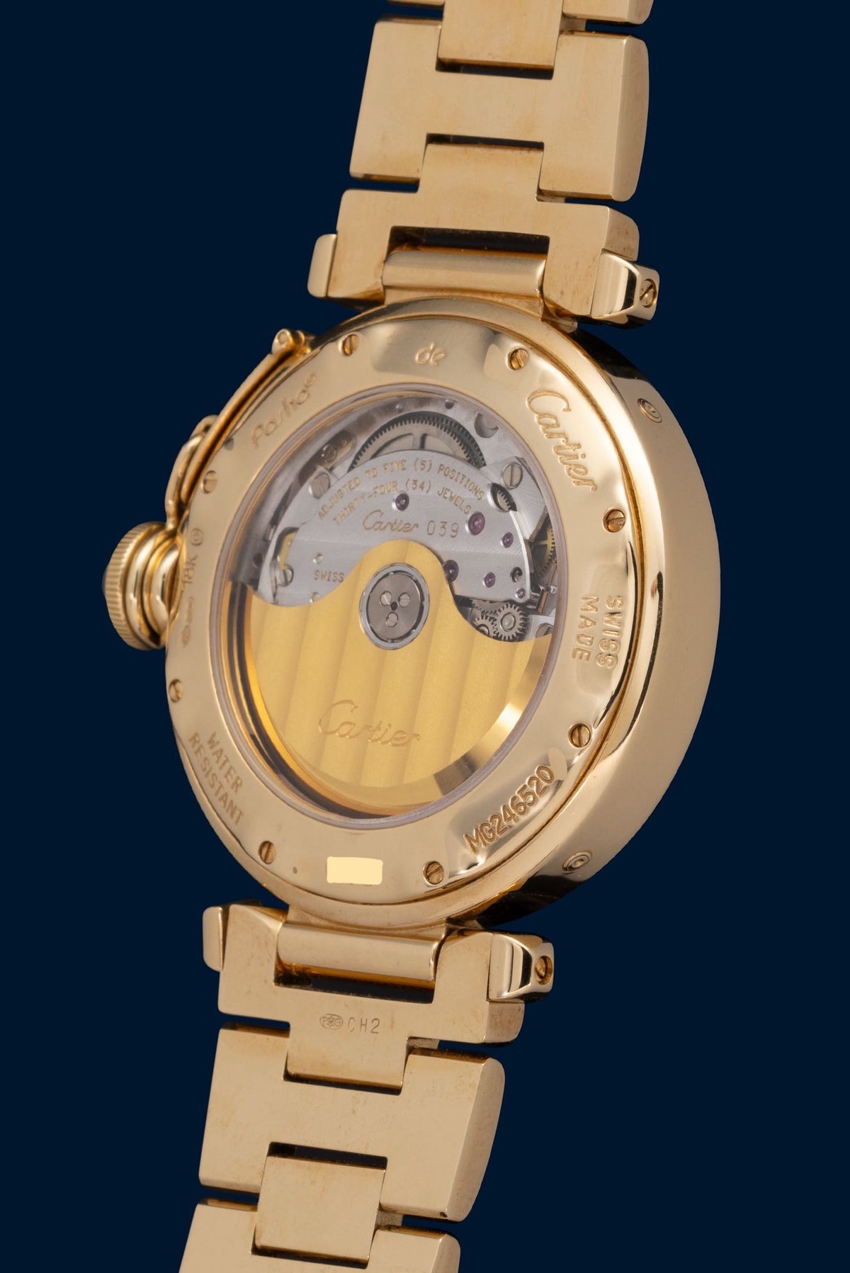 【中古絶版品】Cartier Pasha トラベルクロック Cartier Pasha Perpetual Calendar 1990's – The Beautiful Watch