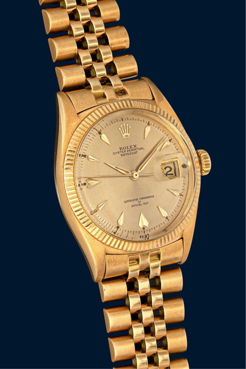 DateJust Ref. 6605 Full Gold