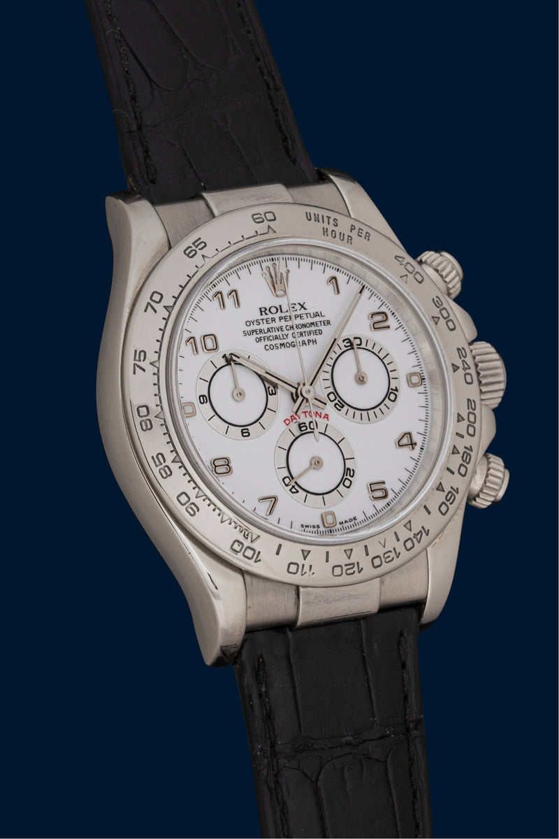 Daytona Ref. 116519 White Gold