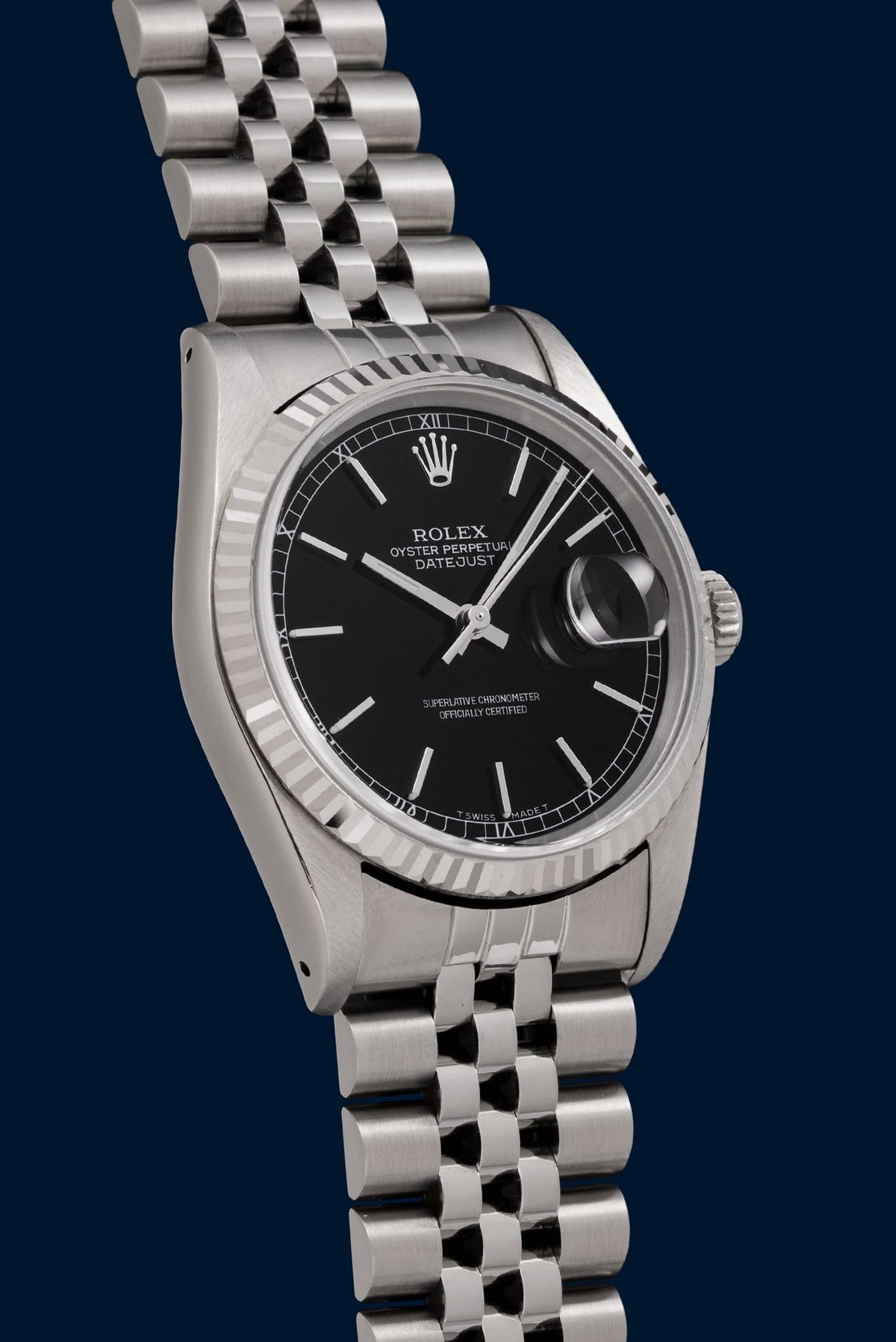 Rolex Datejust Ref. 16234 Black Dial from 1991 – The Beautiful Watch