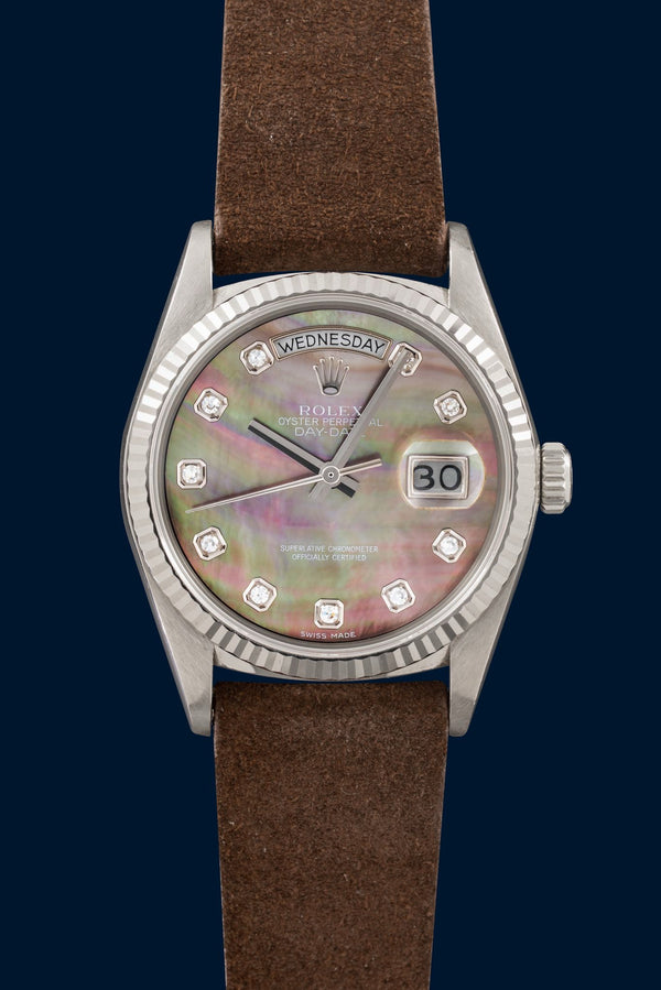 Rolex Day-Date  "Mother of Pearl with Diamond"