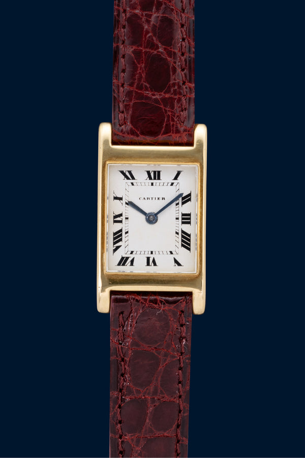 Cartier Tank 1950s Cartier Tank Cornice "Bec D'aigle"