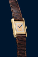 Cartier Tank Must en vermeil cadran "Trinity" Réf. 388001