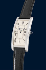 Cartier Tank Cintrée 1920s in Platinum
