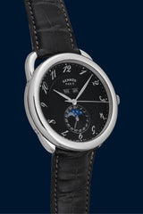 Hermès Arceau Grande Lune "Black Dial"