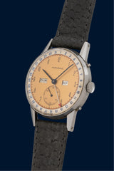 Movado Calendrier 1940s en acier
