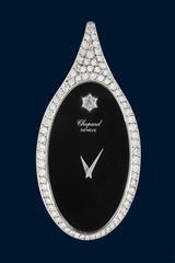 Chopard Necklace watch "Diamonds and Onyx"