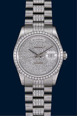 Rolex Oyster Perpetual Day-Date Réf. 118346 en platine
