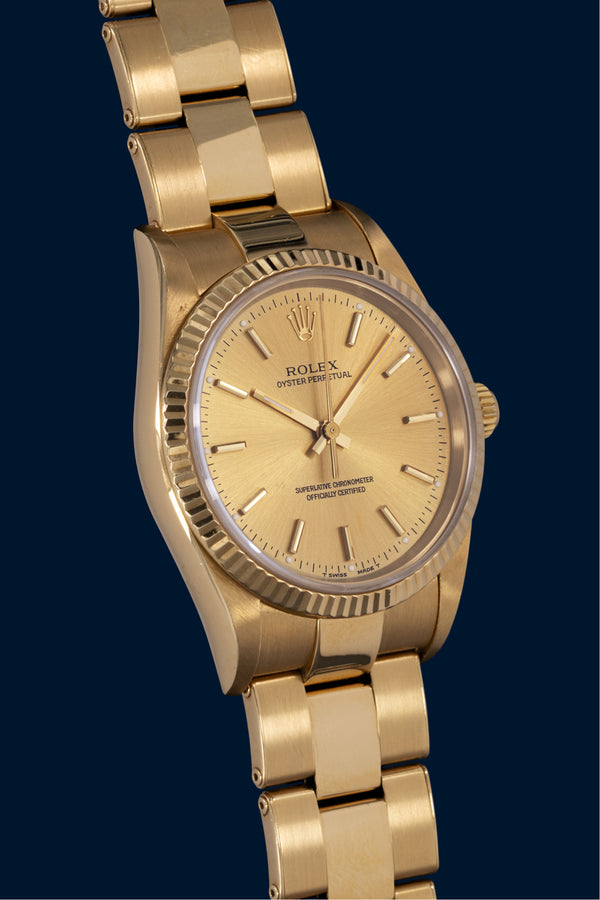Rolex Oyster Perpetual Réf. 14238 en or jaune