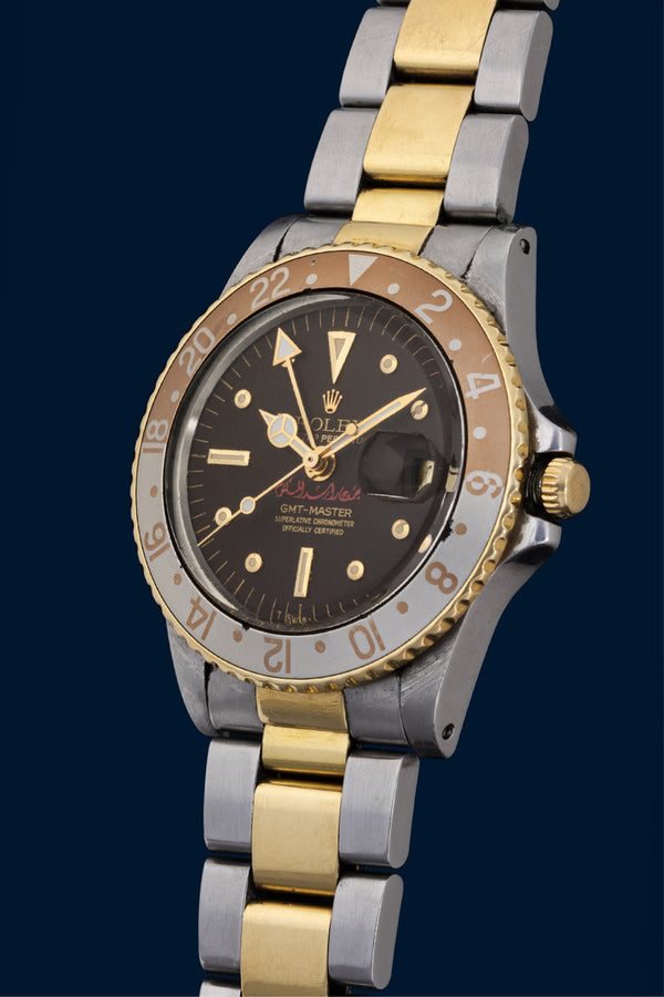 Rolex Oyster Perpetual GMT Master Root Beer Réf.1675 "Ben Rachid Al Maktoum"