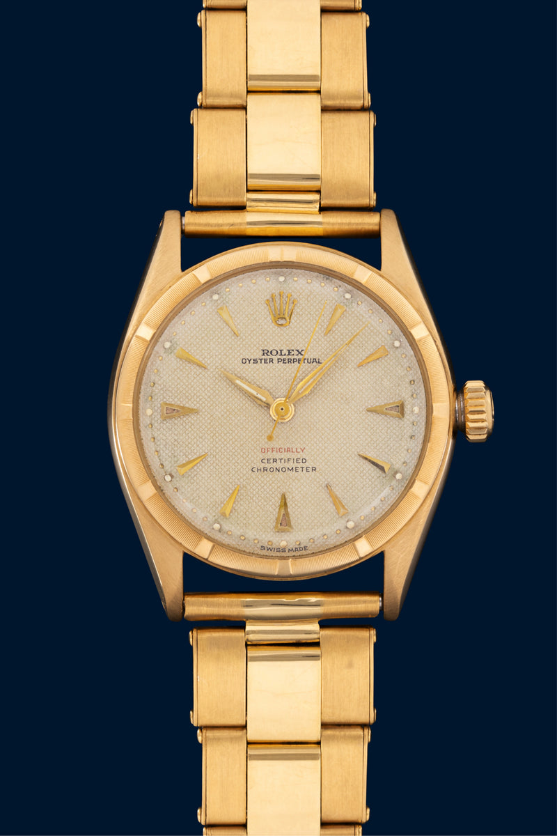 Rolex Oyster Perpetual 34 "Honeycomb Dial"