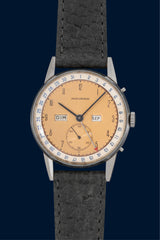 Movado Calendrier 1940s en acier