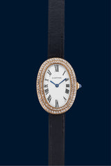 Cartier Baignoire Double Godrons Ref.78094 "Sertie Diamants"