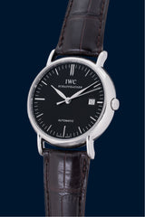 IWC Portofino "Black Dial" in Steel