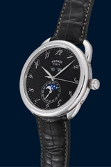 Hermès Arceau Grande Lune "Black Dial"