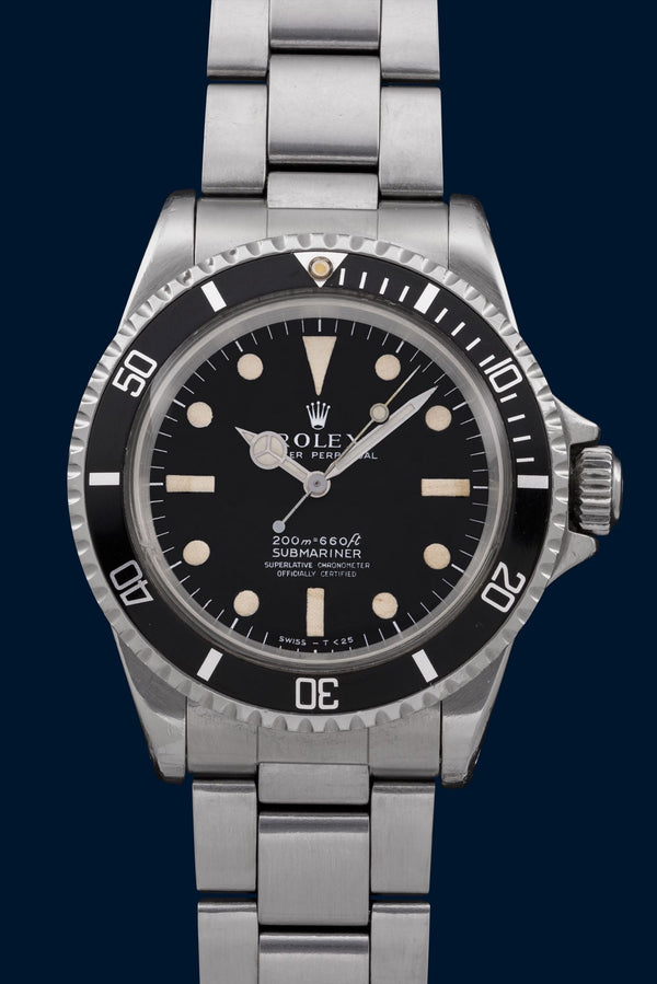 Rolex Oyster Perpetual Submariner Réf. 5512 Meter First