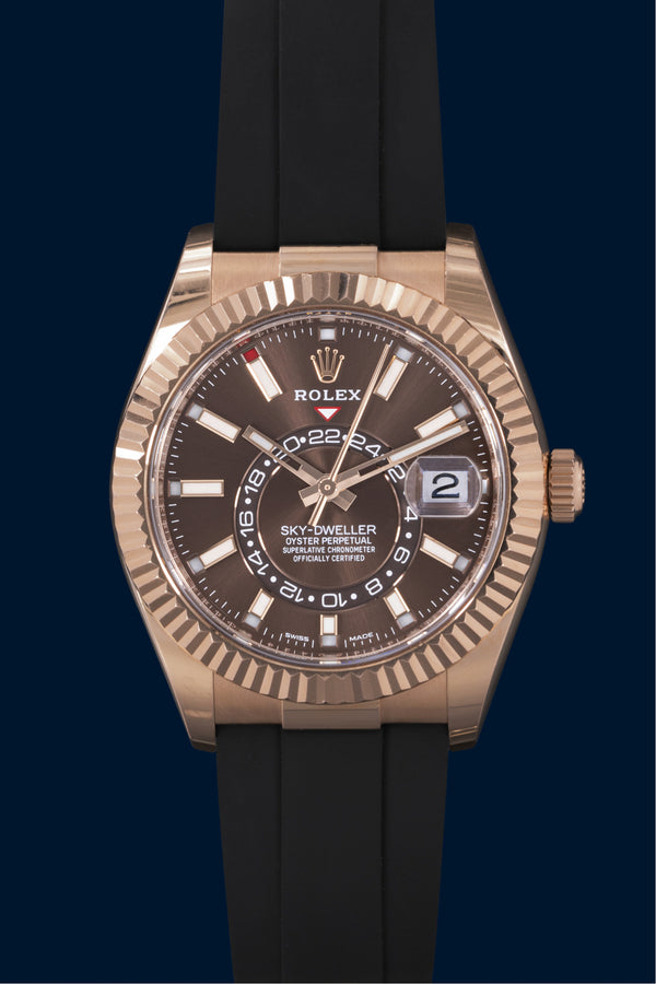 Rolex Sky-Dweller Everose Réf. 326235
