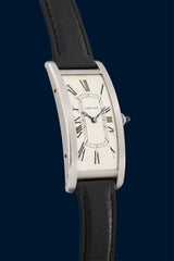 Cartier Tank Cintrée 1920s in Platinum