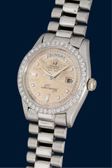 Rolex Oyster Perpetual Day-Date Réf. 6613 en platine "DUAIJ"