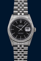 Rolex Datejust Ref. 16234 Black Dial from 1991