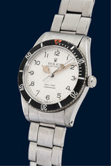 Probably Unique Prototype Rolex "White Submariner" Réf. 6536