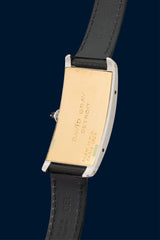 Cartier Tank Cintrée 1920s in Platinum