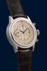 Longines Steel 13ZN Chronograph "Mushroom Pushers"