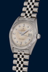 Rolex Datejust Ovettone White Gold Réf. 6605 "Serpico y Laino"
