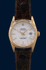 Rolex Datejust Ref. 16238 "White Stella Dial"