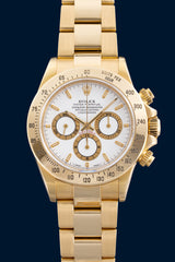 Rolex Daytona Zenith Or Jaune
