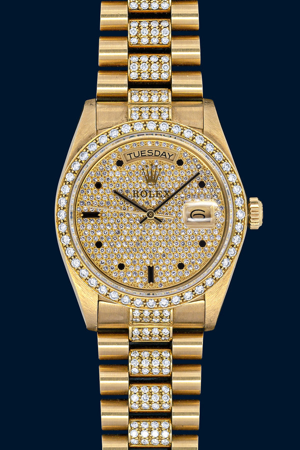 Day-Date Diamond Pavé Dial Ref. 18048