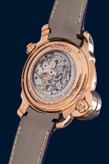 Heritage Twins Blue 18k Rose Gold