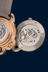 Heritage Twins Blue 18k Rose Gold