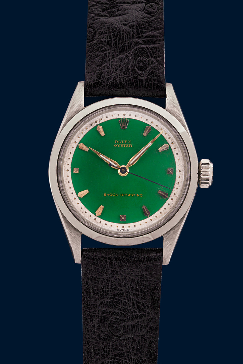 Oyster Green Enamel Dial Ref. 6444